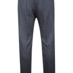 Pantalone con coulisse in jersey di lana grigio retro