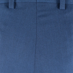 pantalone in jersey blu tessuto