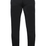 Pantalone in cotone tinto in capo nero retro