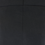 Pantalone con fibbie laterali in jersey nero tessuto