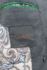Load image into Gallery viewer, Giacca doppiopetto in cotone grigio antracite brand
