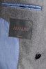 Load image into Gallery viewer, Giacca doppiopetto in lana grigia gessata brand
