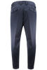 Load image into Gallery viewer, Pantalone con due pinces e cinturino in lana blu retro