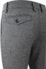 Load image into Gallery viewer, Pantalone con due pinces in lana puntinata grigio tasca