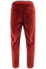 Load image into Gallery viewer, Pantalone con elastico in vita in velluto liscio coccio retro