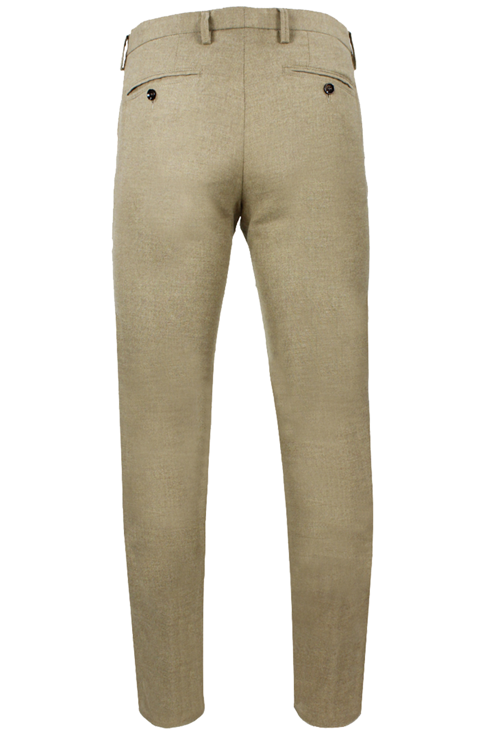 Pantalone in cotone beige retro